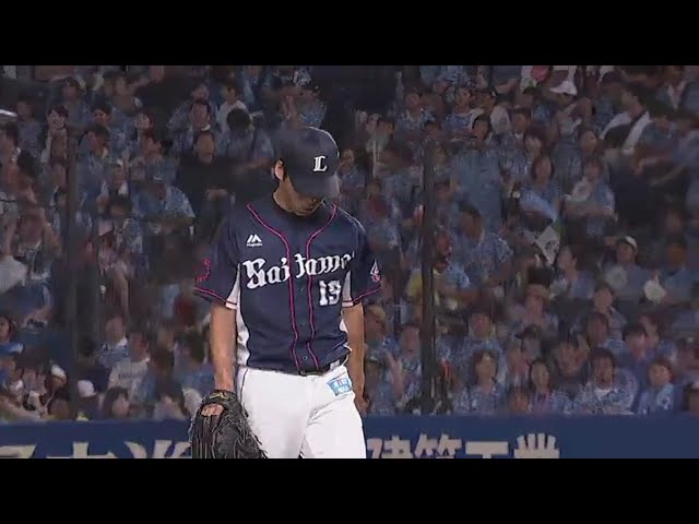 【5回裏】最小失点で凌いだ!! ライオンズ・齊藤大が満塁のピンチで3球三振!! 2018/7/29 M-L