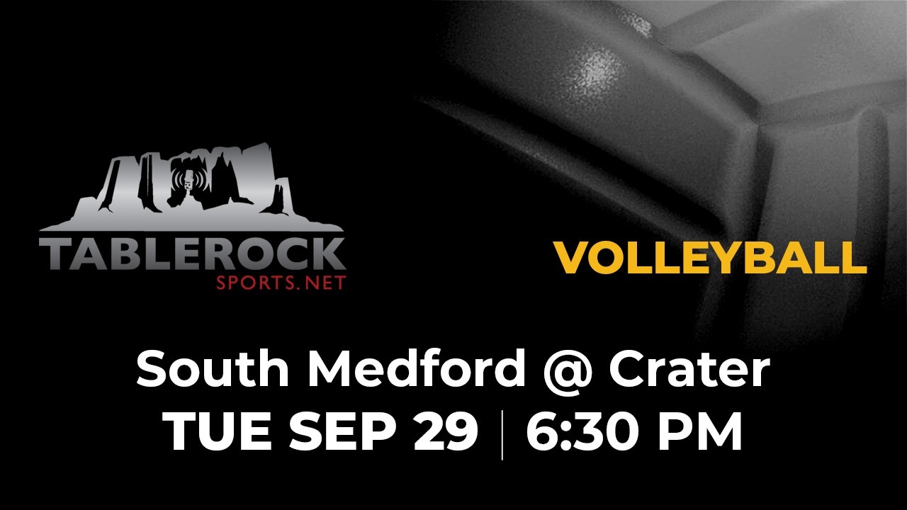 South Medford Panthers Girls Volleyball vs Crater