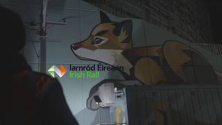 Irish Rail Mural Promotion