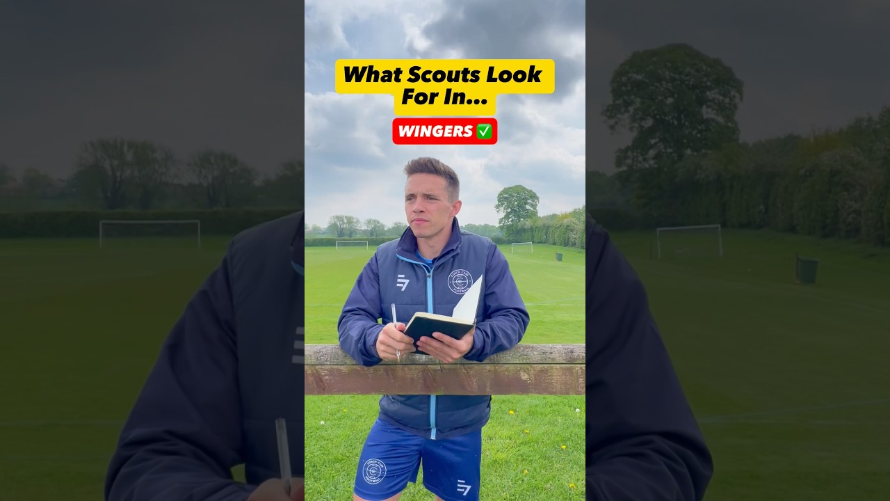 How to get scouted? ✅ WINGERS! #football #soccer #futbol #calcio #foryou #winger #coachcain