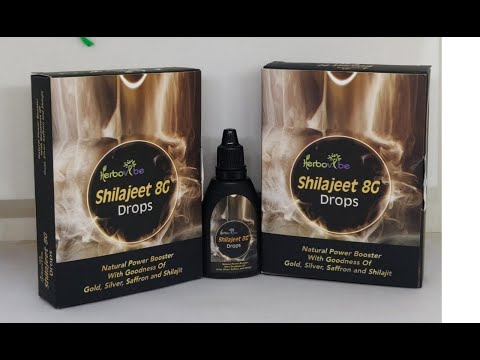 Shilajeet 8G Drops (Power Booster with Goodness of Gold, Silver, Saffron and Shilajit)