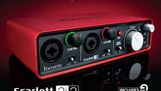 Focusrite Scarlet 2i2 Unboxing