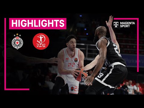 Partizan Belgrad - Hapoel Tel Aviv | EuroLeague | MAGENTA SPORT