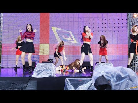 191002 비에 넘어진 새봄 네이처 NATURE 'SHUT UP' 4K 60P 직캠 @SMUF 미니콘서트 by DaftTaengk