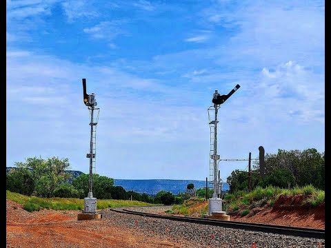 Amtrak Southwest Chief at Bernal, New Mexico 2022