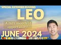 Leo June 2024 - YOUR BEST SPREAD EVER 🎺 EPIC, LIFE-CHANGING MONTH! 💥 Tarot Horoscope ♌️