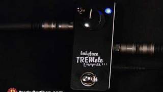 Video thumbnail for Lovepedal Babyface Tremolo pedal by ProGuitarShopDemos