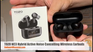 TOZO NC3 Hybrid Active Noise Cancelling Wireless Earbuds Review