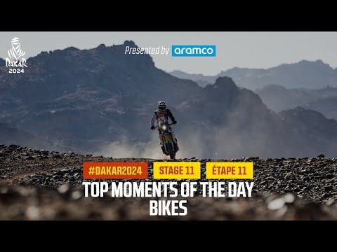 ダカールラリー2024 バイククラス ステージ11ハイライト動画