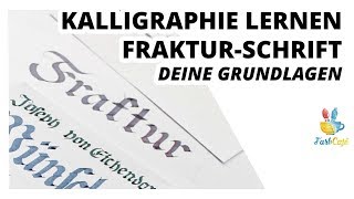 Kalligraphie lernen: Frakturschrift • Deine Einführung | FarbCafé