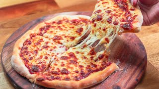 Pizza Margherita Recipe - How To Make Pizza Dough - Easy Pizza Recipe