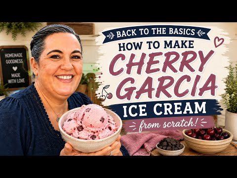 Cherry Garcia ice cream - back to the basics starts now!