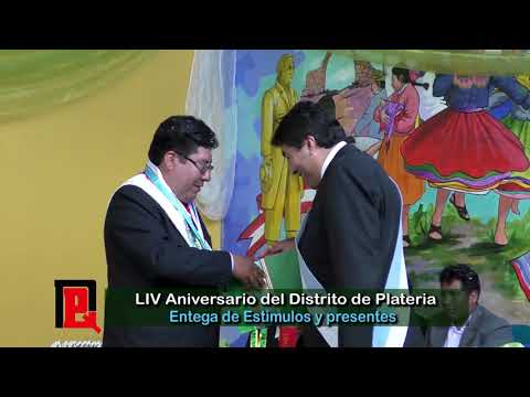 ANIVERSARIO DE PLATERIA 2018