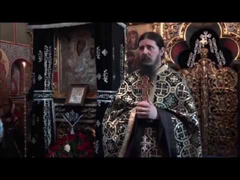 Parintele DOSOFTEI (Putna) despre CURATIE - predica la INTRAREA IN BISERICA A MAICII DOMNULUI 2013