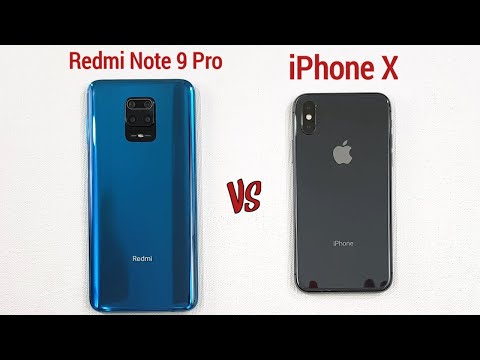 Redmi Note 9 Pro vs iPhone X: Speed Test!!!!
