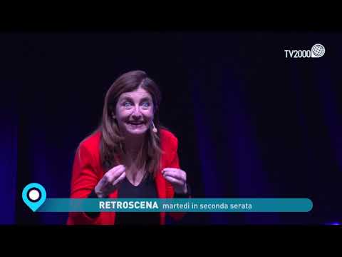 Francesca Reggiani e Sebastiano Lo Monaco a Retroscena - 7 dicembre in seconda serata su Tv2000