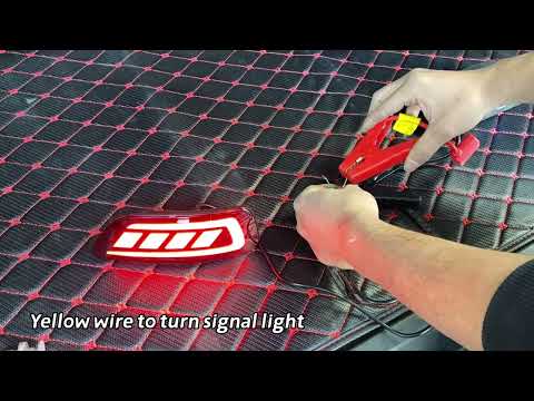 Installation Instruction Of Rear bumper fog lights replace for Jeep Grand Cherokee