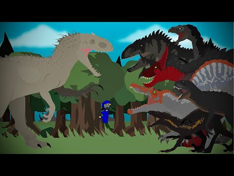Indominus Rex vs Apex Dinosaurs | FULL MOVIE | Jurassic World Animation