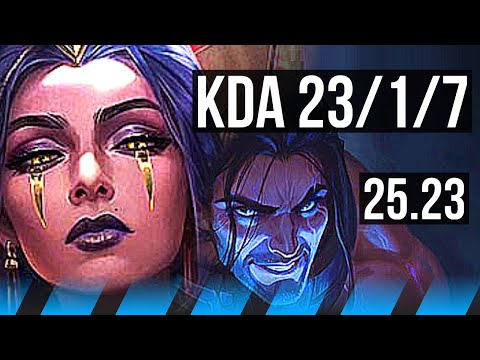 LEBLANC vs SYLAS (MID) | 23/1/7 | KR Master | 25.23
