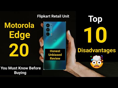 Moto Edge 20 Top 10 Disadvantages  you should know before you spend 30k🤯