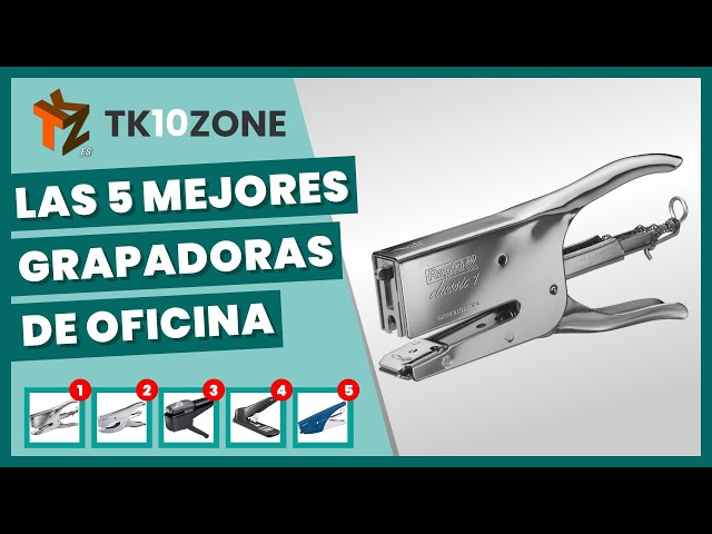 Vídeo relacionado con Bostitch 00540 - Grapadora de oficina muy resistente, capacidad de 215 hojas, sin atascos, fácil recarga, color negro