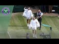 Roger Federer and Rafa Nadal take to Centre Court Wimbledon 2019