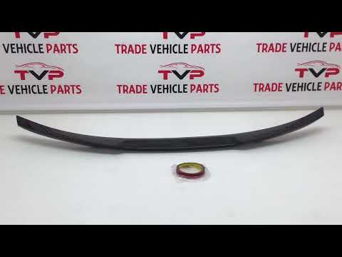 Fits BMW 5 Series F10 M5 Real Carbon Fibre Trunk Boot Lip Spoiler video