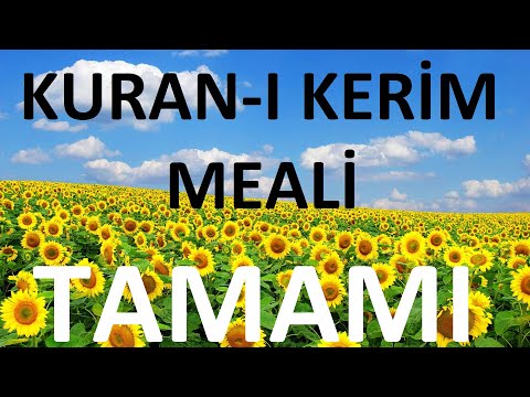 Kuranı Kerim Meali Tamamı 1/2 Kuran Meali Elmalılı Hamdi Yazır Kuran Hatim Kuranı Kerim Kuran Dinle
