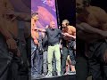 Costa and Rockhold were JAWING at each other ? #UFC278