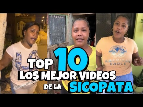 TOP 10 DE LOS MEJORES VIDEOS DE LA SICOPATA RD - ¿Cuál es tu favorito? | Cesar RD