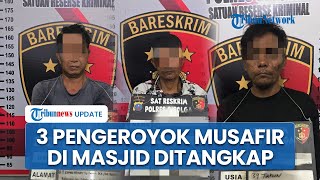 Polisi Ringkus 3 Pelaku Pengeroyokan Mahasiswa hingga Tewas di Masjid Agung Sibolga saat Istirahat