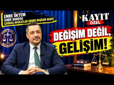KAYIT ÖZEL BÖLÜM 13 - İZMİR BAROSU ÇAĞDAŞ AVUKATLAR GRUBU BAŞKAN ADAYI EMRE ÖKTEM
