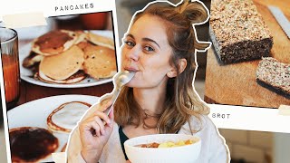 3 einfache vegane Frühstücksideen - Scotch Pancakes, Quinoa Brot & salziger Porridge aka. SO YUMMI!