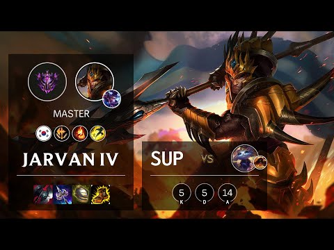 Jarvan IV Support vs Yuumi - KR Master Patch 10.12