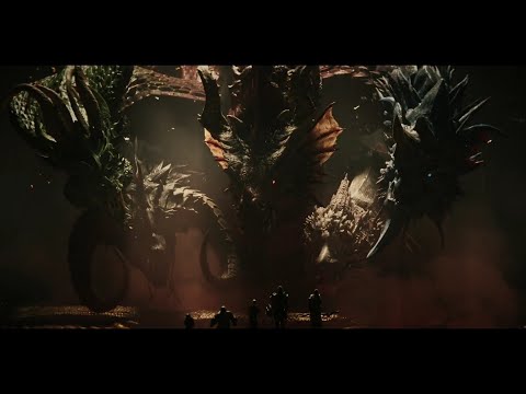 Tiamat "the dragon queen" encounter scene | animation moment | secret level | dungeons and dragons