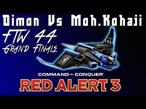 FTW 44 FInals Command & Conquer Red Alert 3  Dimon vs Moh.kohaji -  2017 - 3