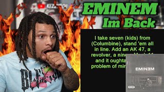 Em Always Knew About DIDDY! - Eminem Im Back || Reaction