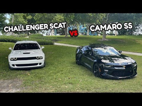 🏁 Camaro SS vs Challenger Widebody Scat Pack Races