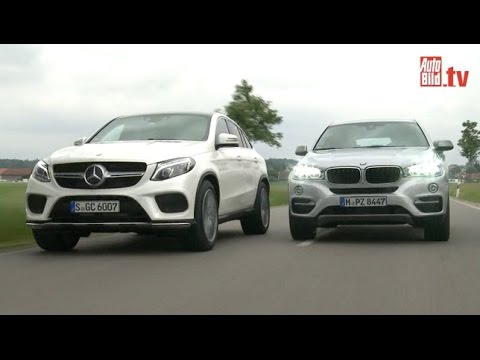 Mercedes GLE Coupé vs. BMW X6 - Big Cars Compared (2015)