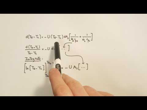 Log-mean temperature difference for heat-exchanger design - Part 10.2