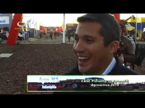CASE presentó su tecnología en Agroactiva, el gerente de marketing Rodrigo Alandia