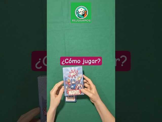 Vídeo relacionado con Virus Marvel - Juego de Cartas - Super Héroes - 2 a 5 Jugadores - Edad Mínima 8 años - Idioma Español