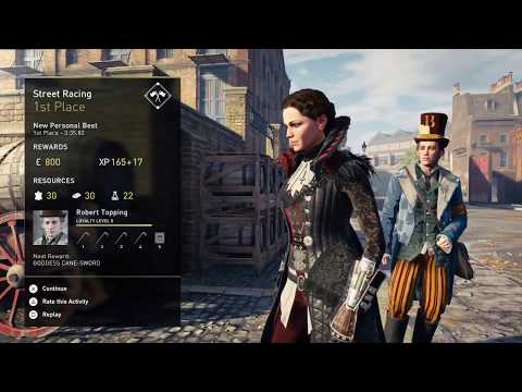 Assassin's Creed Syndicate - Street Race Vol.1 - Missions Gameplay Part 30