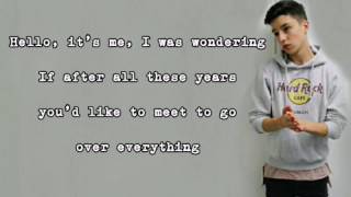 Mario Novembre - Hello [Lyrics + Pictures]