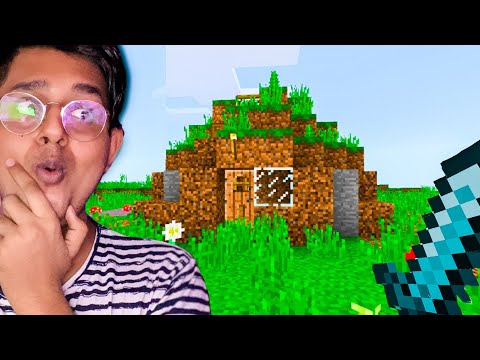 Exploring My Old Minecraft House - EPIC SURPRISE INSIDE!!