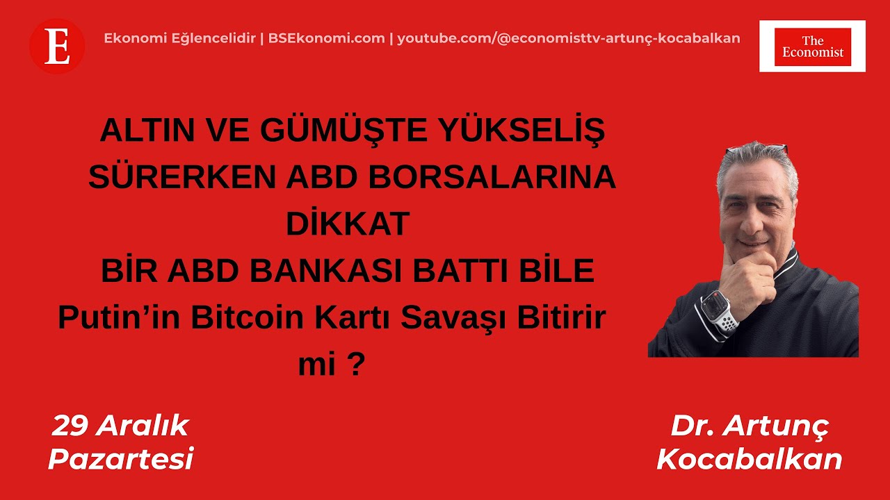 ÇİN ALTIN GÜMÜŞ AL DOLAR SAT PUTİN BTC AL  DİYOR ? ABD BANKALARI BATIYOR !