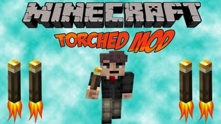 preview picture of video 'Minecraft Mods - The Torched Mod 1.5.1: TORCHES EVERYWHERE!'