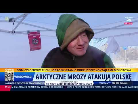 Arktyczne mrozy zabijają! -35°C odczuwalne, ponad 40 ofiar wychłodzenia