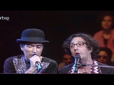 Fito Páez y Joaquín Sabina - Llueve sobre mojado (en vivo)