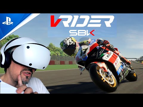 VRider SBK on Playstation VR2 - After the graphics update